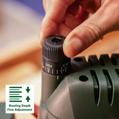 Bosch Oberfräse POF 1400 ACE (1.400 Watt, im Koffer)