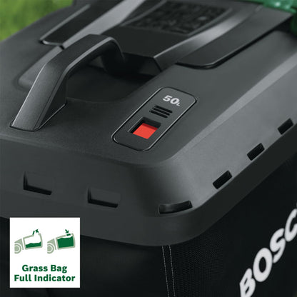 Bosch leistungsstarker Akku-Rasenmäher AdvancedRotak 36V-44-750 (zum Rasenmähen; 36-Volt-System; Schnittbreite: 44 cm; ohne Akku)