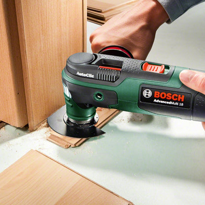 Bosch Multifunktionswerkzeug AdvancedMulti 18 (ohne Akku, 18-Volt-System, Universal-Zubehör-Set, in SystemBox | Größe S) - Amazon Edition